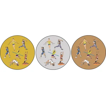 Atletika víceboj MINI logo L1č.297 Nelze psát text.