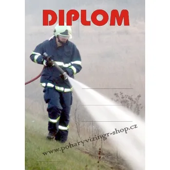 VIZINGR Hasiči diplom A4 č.18