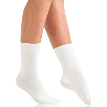 Dámské ponožky Bellinda COTTON MAXX LADIES SOCKS BE495918 bílá 35 - 38