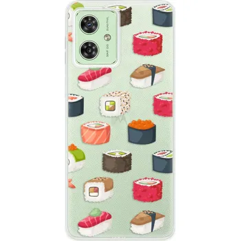Pouzdro na mobilní telefon Odolné silikonové pouzdro iSaprio - Sushi Pattern - Motorola Moto G54 5G / G54 5G Power Edition