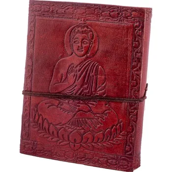 Kožený zápisník Buddha malý