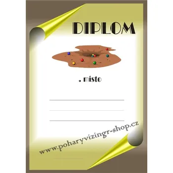 Děti diplom A4 č.27