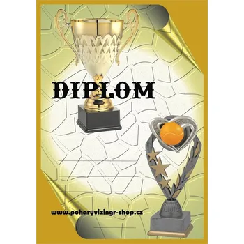 Tenis diplom A4 č.39