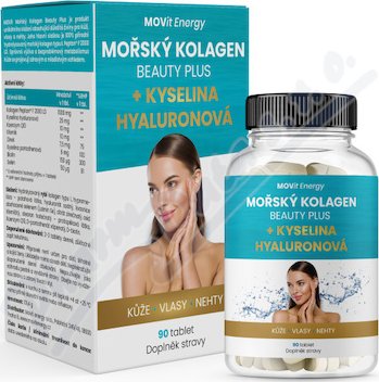 MOVit Mořský Kolagen Beauty Plus tbl.90