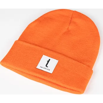 Čepice Zimní čepice oranžová Tershine