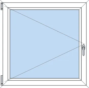 Okno OknaDvereNaMiru.cz Plastové okno otevíravé 45 x 40 cm