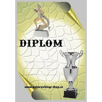 Atletika žena diplom A4 č.36