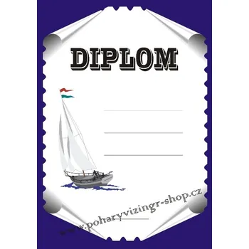 Jachting diplom A4 č.4