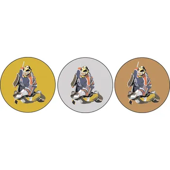 Lední hokej brankář MINI loga L1č.22