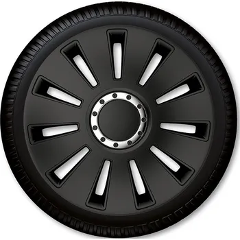 Auto-moto Poklice na kola Argo Silverstone Pro Black (Kryty kol stříbrné)