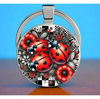 Přívěsek na klíče berušky