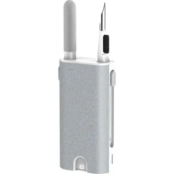 Čistící sada Čisticí sada 5 v 1 na sluchátka AirPods Pro 3 2 1, telefon, tablet, notebook, obrazovku, kartáče, pero, houba, hadřík, 3,8 x 7,5 cm