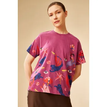 Pánské oblečení Bavlněné tričko Medicine RS25.TSD654 růžová 43X, vel. XL