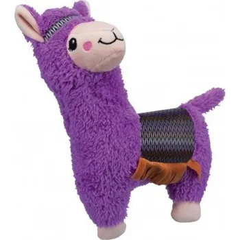 Hračka pro psa Plyšová alpaka se zvukem - různé barvy 31 cm