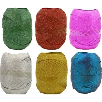 Stuha Luma Stuha vázací - mix glitr / 10 m