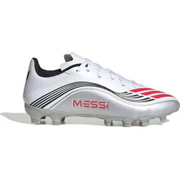 Kopačky Dětské Lisovky ADIDAS F50 MESSI LEAGUE MG J JP7449 – Bílá 37 1/3