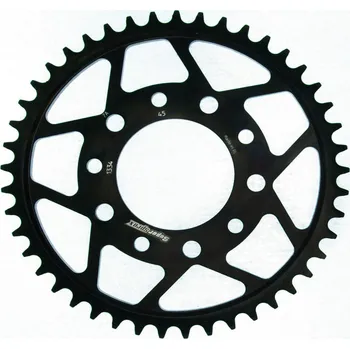 Řetězová sada pro motocykl Řetězová rozeta SUPERSPROX RFE-1334:45-BLK černý 45 zubů, 530