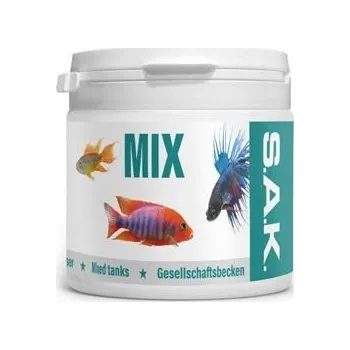Krmivo pro rybičky S.A.K. mix 75 g (150 ml) velikost 1