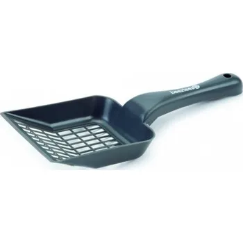 Toaleta pro kočku Beeztees Lopatka na čištění toalety plastová antracitová 27x10x4,5cm