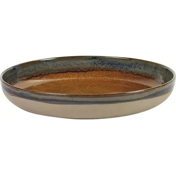 Polévková mísa Miska SERAX Surface 32 cm, rusty hnědá