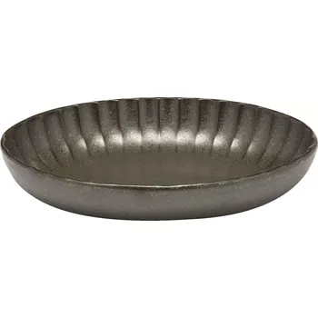 Miska oválná SERAX Inku 19x13 cm, zelená