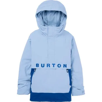 Dívčí bunda burton Dětská zimní bunda girls frostner anorak jacket dusty blue/twilight blue