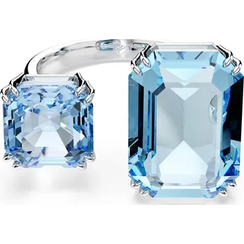 Módní doplněk Swarovski Luxusní otevřený prsten s modrými krystaly Millenia 5694141 60 mm + 2 měsíce na vrácení zboží