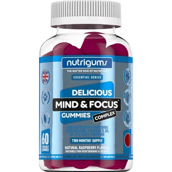 Přírodní produkt Nutrigums Mind & Focus Complex 60 ks