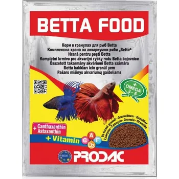 Krmivo pro rybičky Prodac Betta Food, 12g/sáček