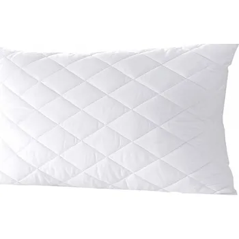 přikrývka bílý prošívaný polštář 70x90cm Barva: Bílá, rozměr: 70x90cm