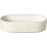 Talíř servírovací Costa Nova Notos 18,5 cm, pískový, vyvýšený okraj