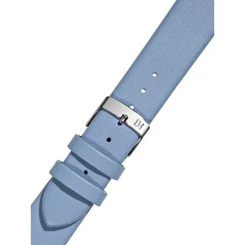 Řemínek na hodinky Kožený řemínek Morellato Micra Evoque 5126875.066 M, modrý - 14 mm