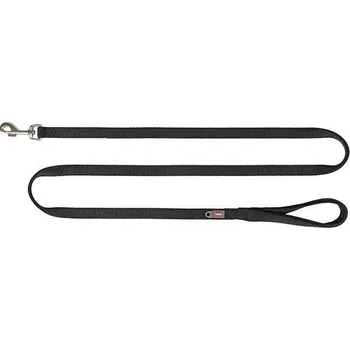 Vodítko pro psa Vodítko PREMIUM extra dlouhé, černá M-L: 1,80 m/20 mm