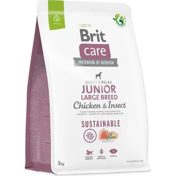 Brit Care Dog Sustainable Junior Large Breed 3kg