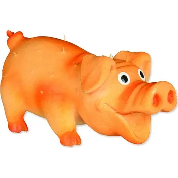 Hračka pro psa Latexové prasátko štětináč se zvukem 10 cm