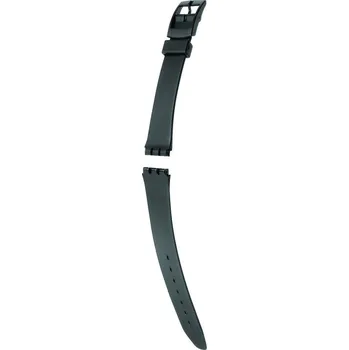 Řemínek na hodinky Silikonový řemínek Hirsch Tim Lady 63149550-5, černý