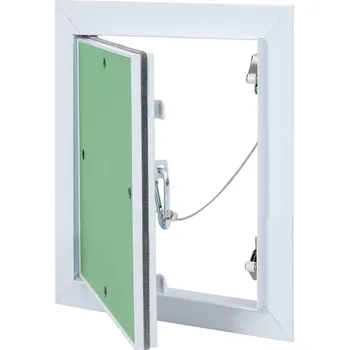 Revizní dvířka Přístupový panel Zelená a stříbrná 25 x 30 cm