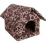 Bouda bavl.Bednář hnědo/béžová rozklad 50 x 60 cm