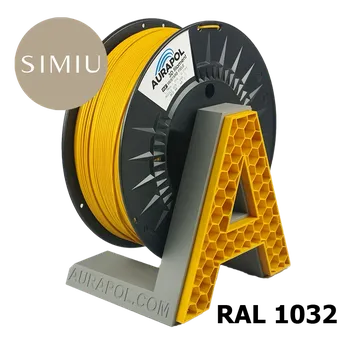 Filament PLA - Filament Mustard Field Simiu 1,75 mm 1 kg Aurapol 3D filament