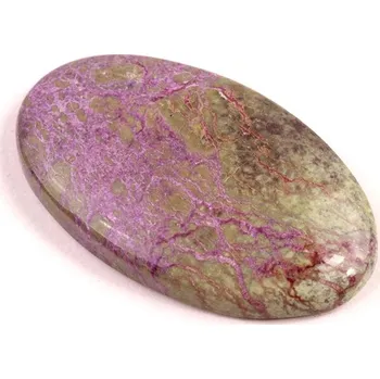 Přírodní kámen Kabošon Stichtit č.5501 (37x22x6mm)