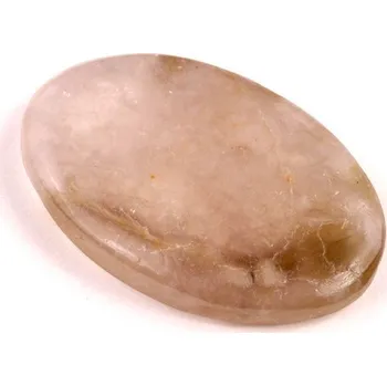 Přírodní kámen Kabošon Albite Lepidolite č.5547 (32x20x5mm)