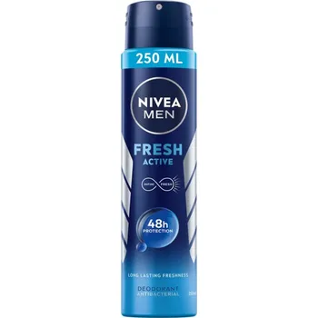 Nivea Men Fresh Active deodorant ve spreji pro muže, 250 ml