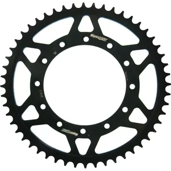 Řetězová sada pro motocykl Řetězová rozeta SUPERSPROX RFE-245/2:52-BLK černý 52 zubů, 520