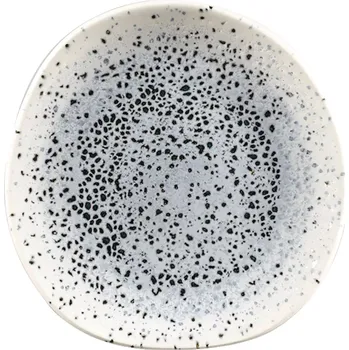 Talíř CHURCHILL Mineral Blue Talíř mělký, organický, ø: 186 mm