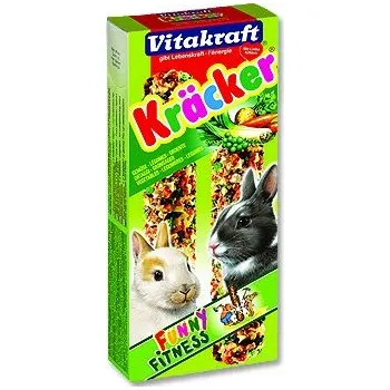 Krmivo pro hlodavce Vitakraft Rodent Kräcker Rabbit zel,č.řepa tyč 2ks