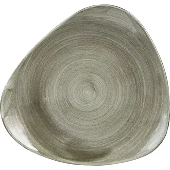 Talíř Talíř mělký Churchill Patina Burnished Green 31,1 cm, trojúhelníkový