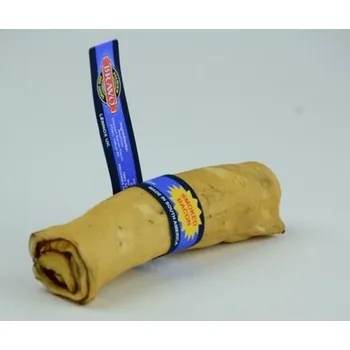 Krmivo pro psa Rolka z hovězí kůže Bacon – slanina 50g