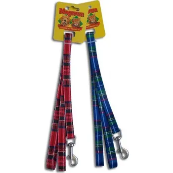Vodítko pro psa Vodítko nylon skotské 15mm x 120cm