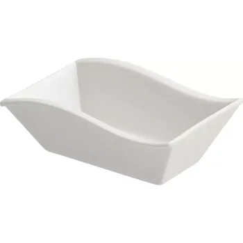 Miska obdelník vlna 12x8 cm Party Mini Tognana