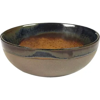 Polévková mísa Miska SERAX Surface L 300 ml, šedá / hnědá